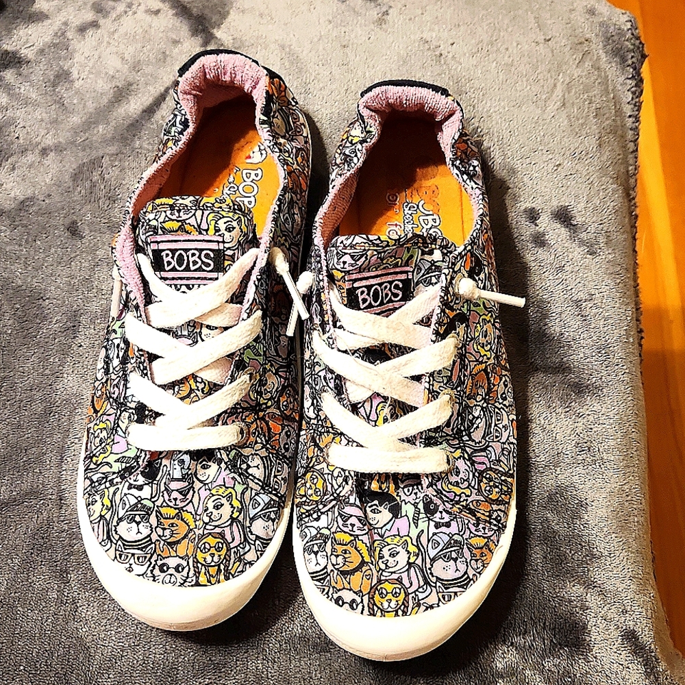Bobs Skechers Kitty Cat sneakers